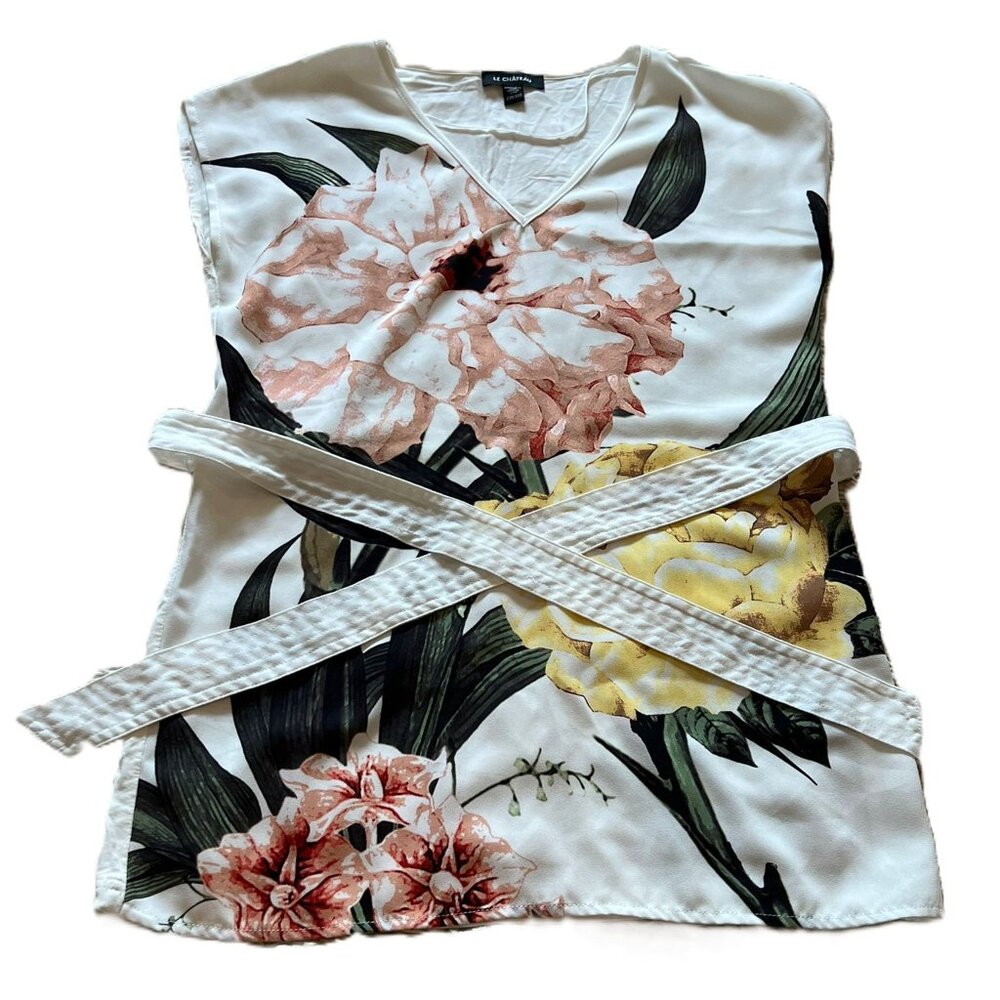Le Chateau Floral Top